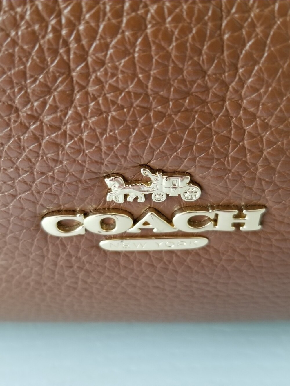 Coach Maya Leather Shoulder Bag C1454 - Picture 11 of 15